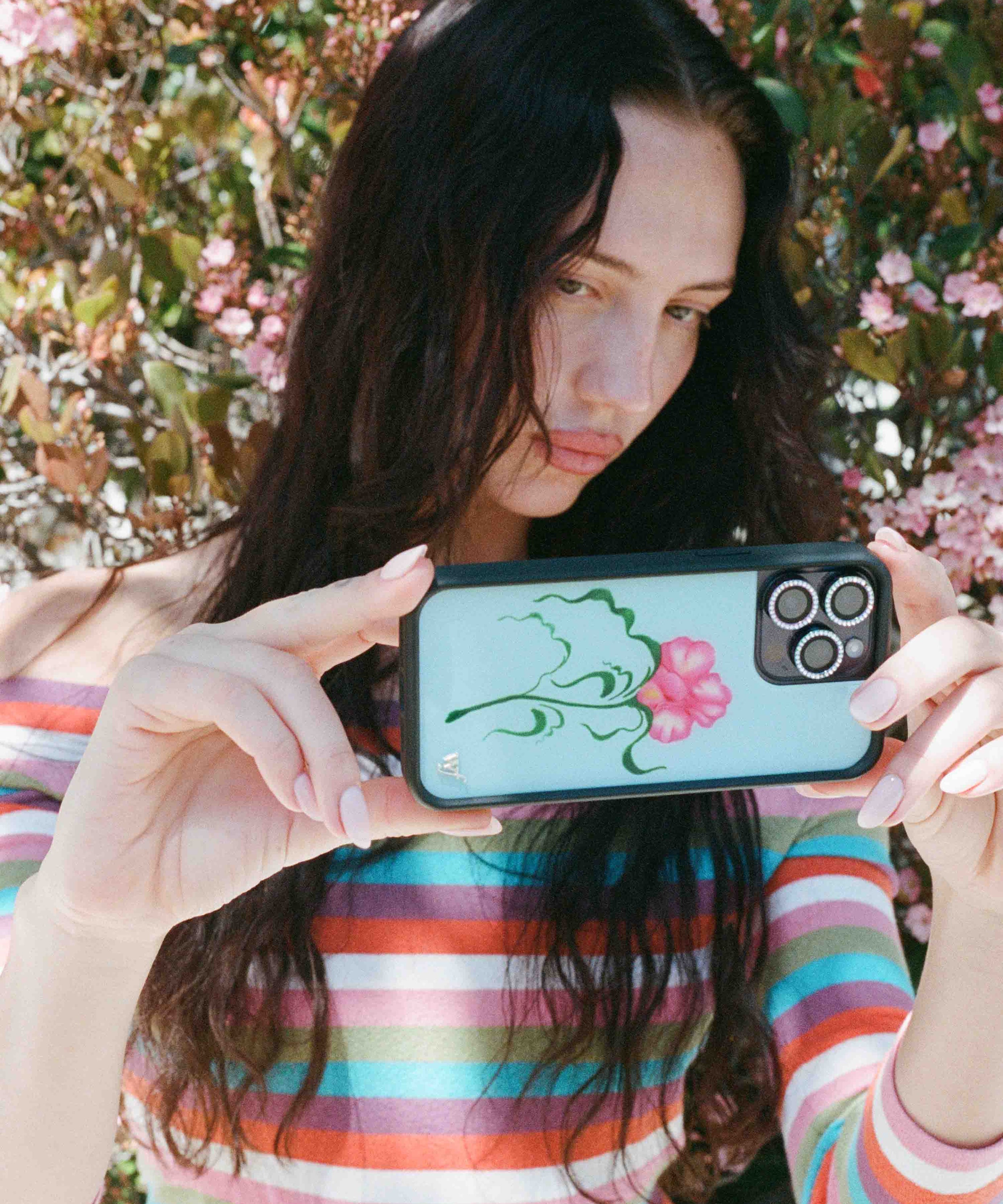 Dancing Flower iPhone Case