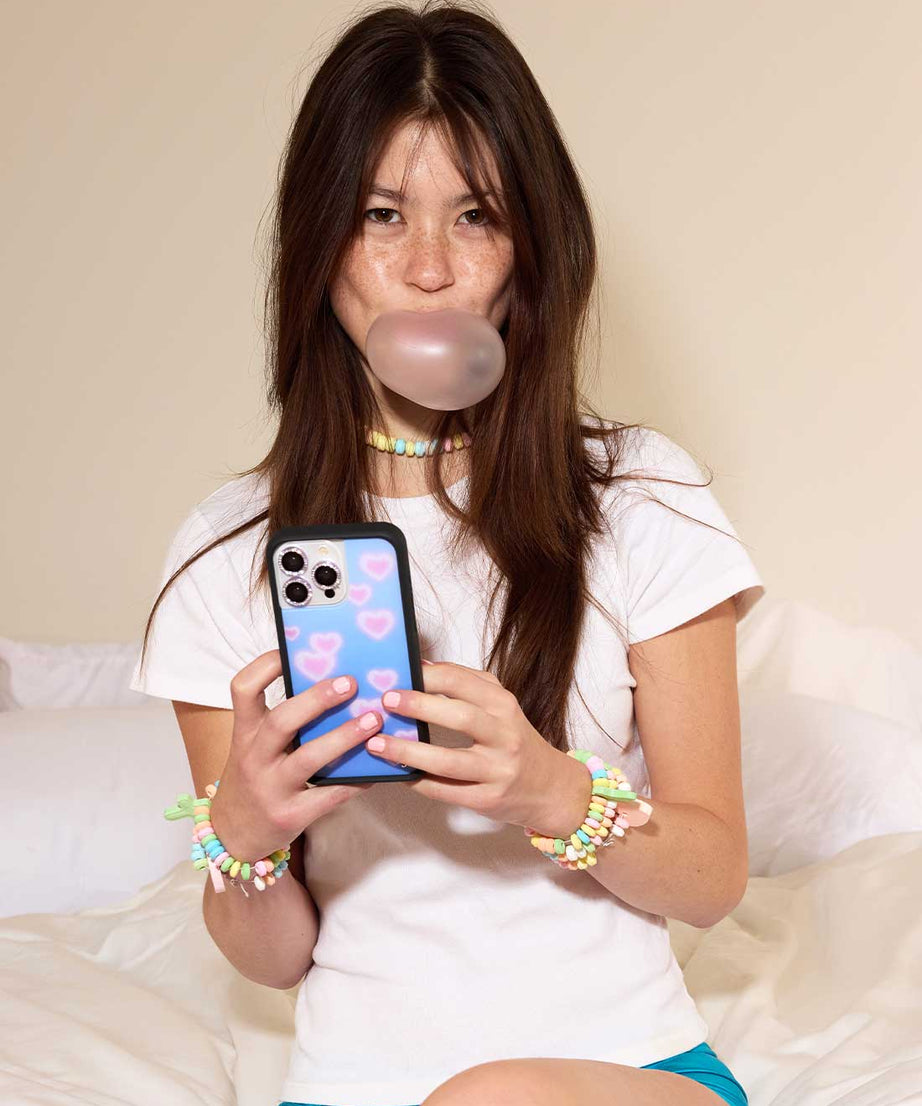 Dreamy Hearts iPhone Case