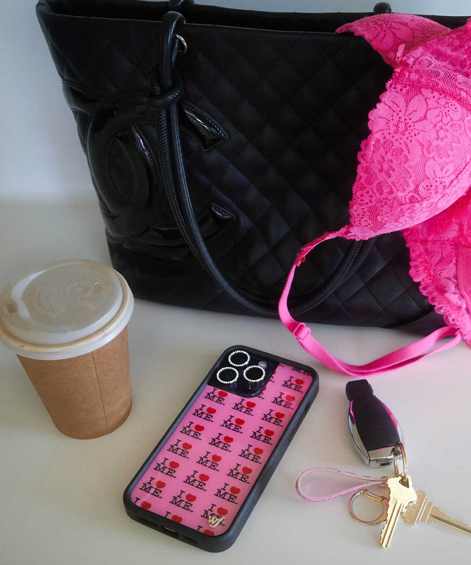 I Heart Me | Pink iPhone Case
