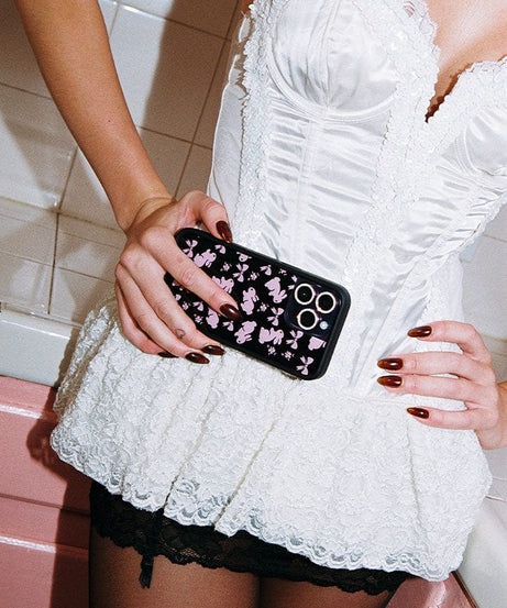 Pink Bunnies iPhone Case