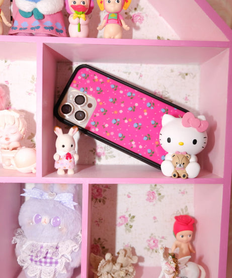 Pink Dainty Florals iPhone Case