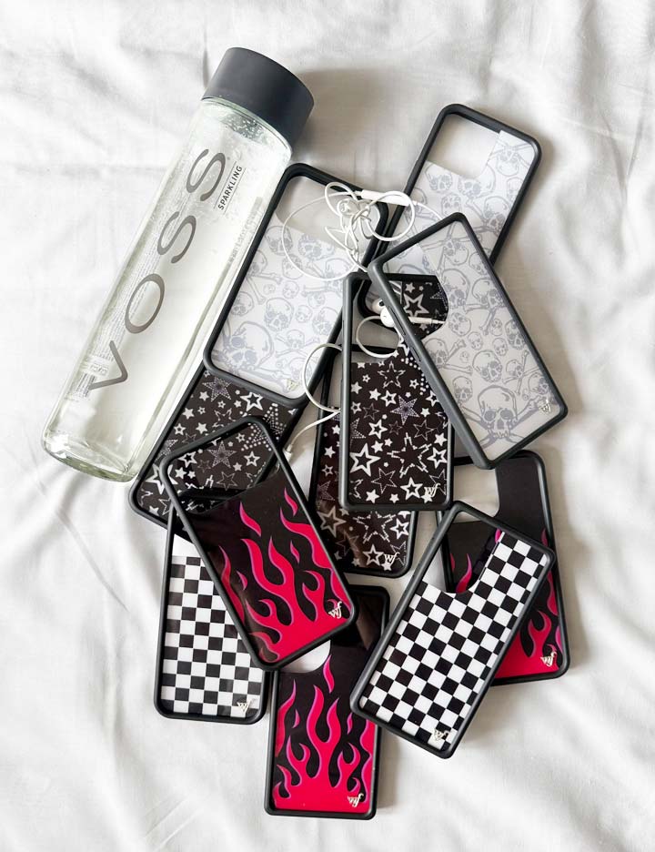 Flames | Black & Red Samsung Galaxy Case