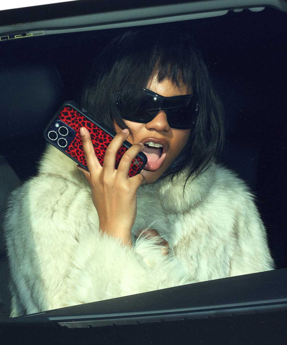 Meow | Red iPhone Case