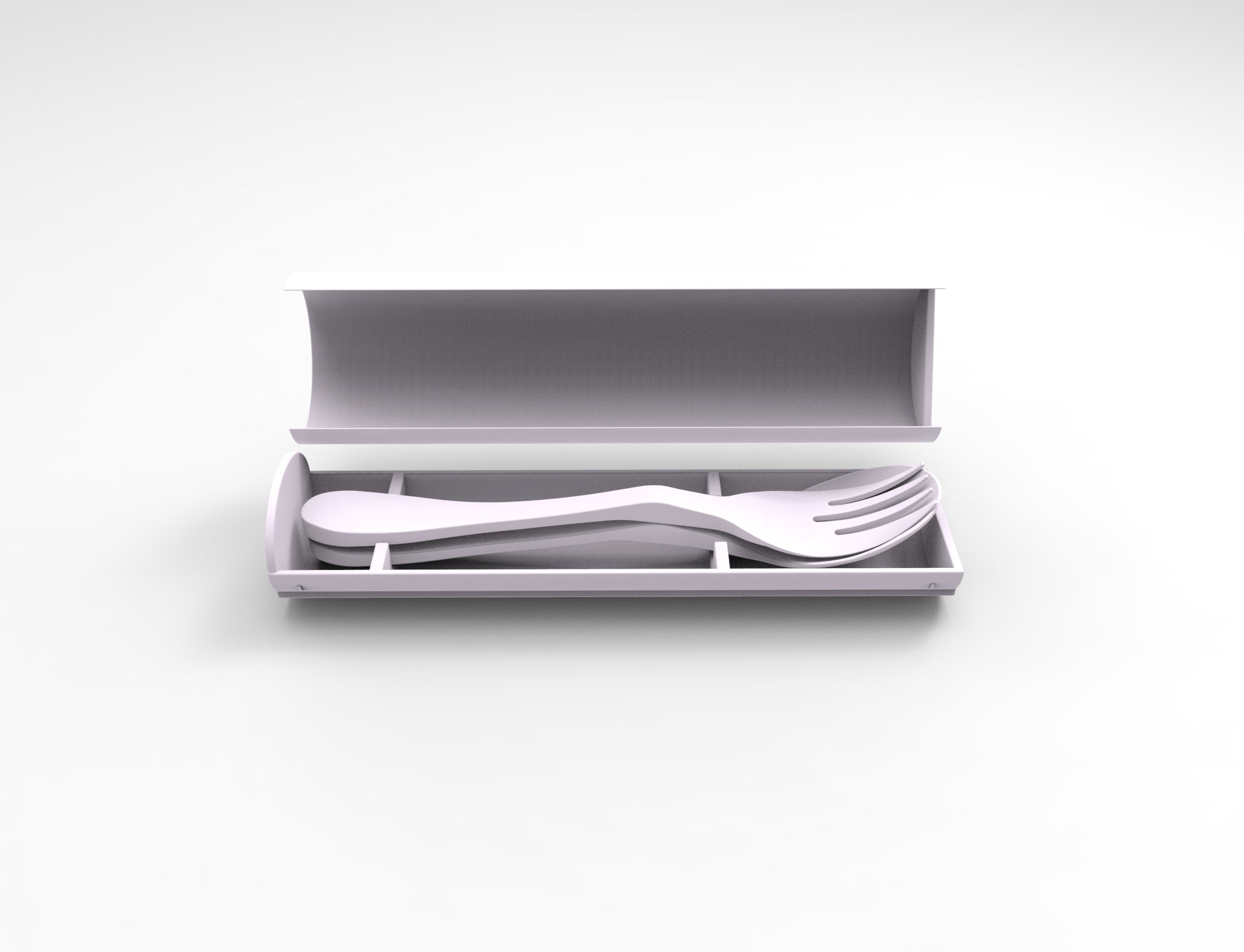 Eco 8-teiliges Besteckset mit Etui