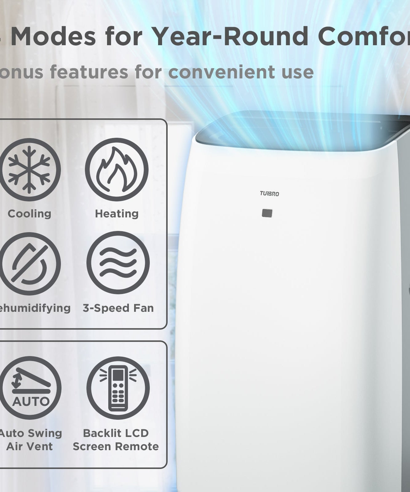 Greenland 14,000 BTU Portable Air Conditioner & Heater