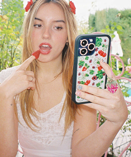 Bugs n' Berries iPhone Case