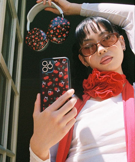 Chocolate Cherries iPhone Case