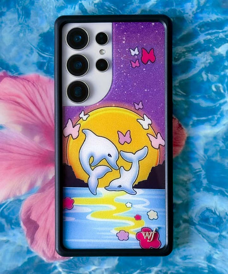 Dolphin Sunset Samsung Galaxy Case