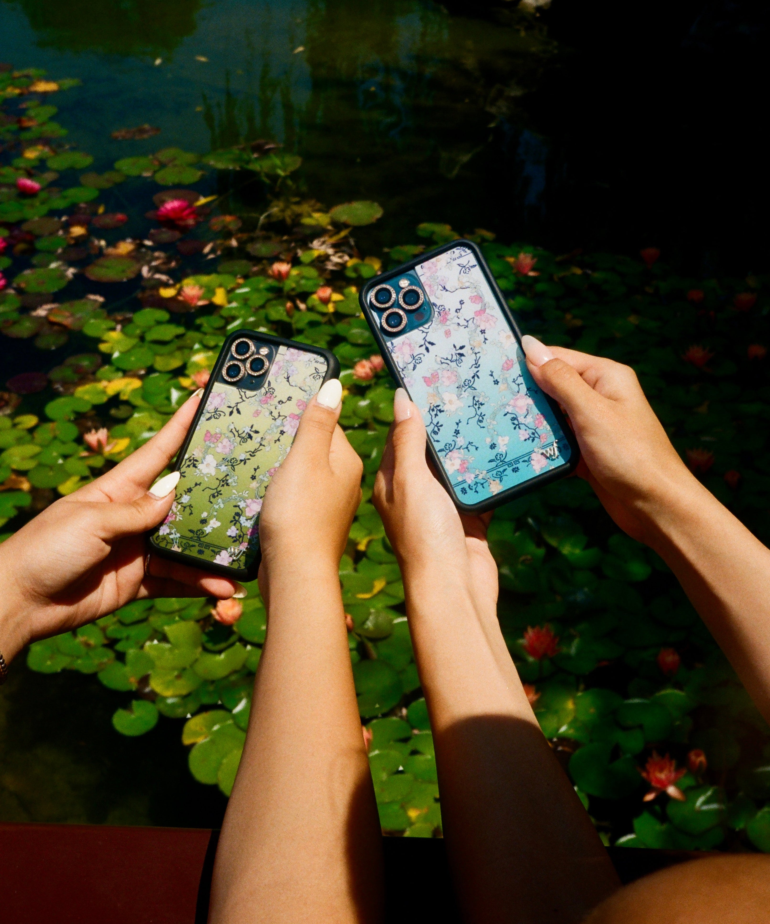 Gallery Girlie Blue iPhone Case