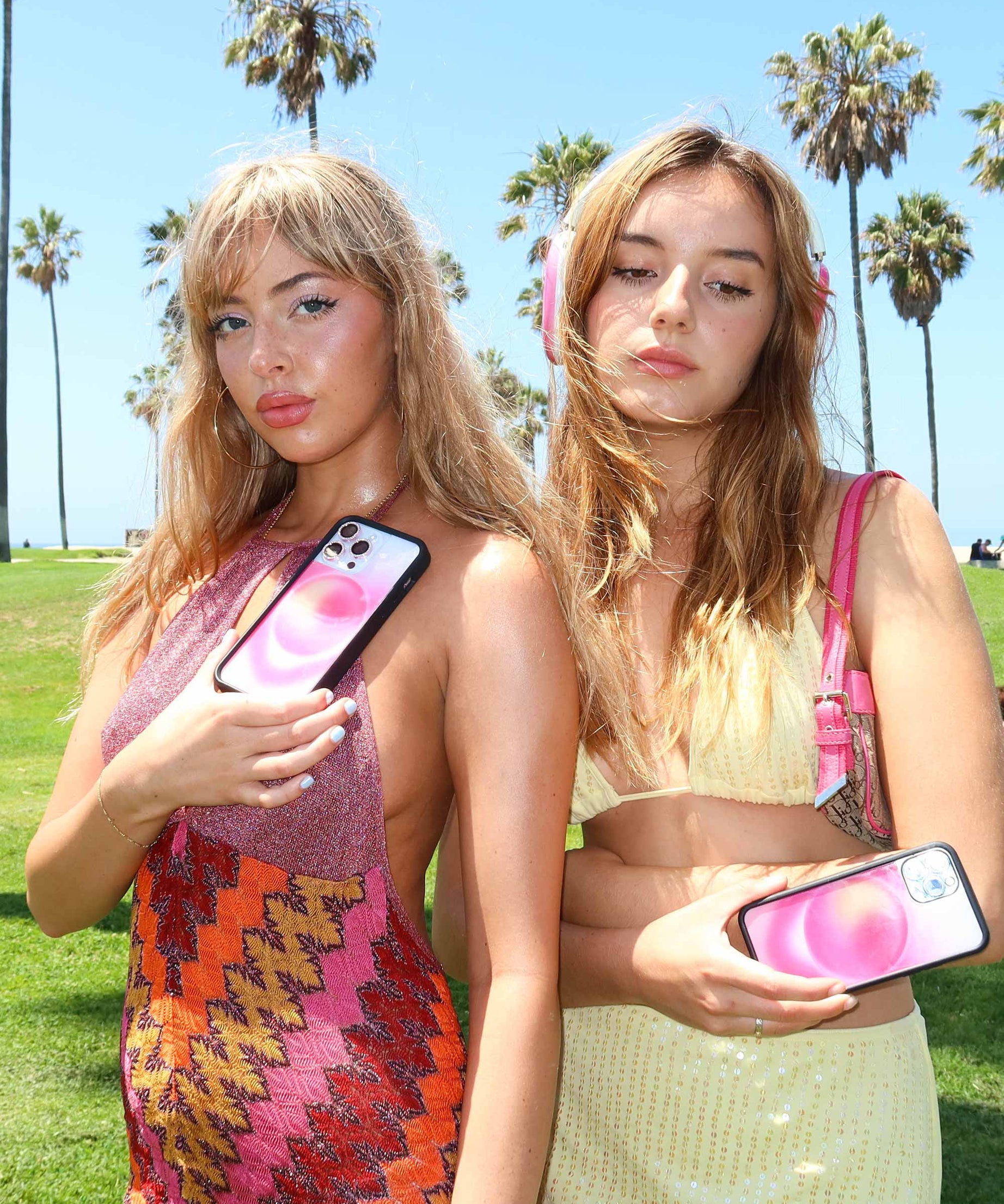 Hot Pink Aura Airpods Max Cover