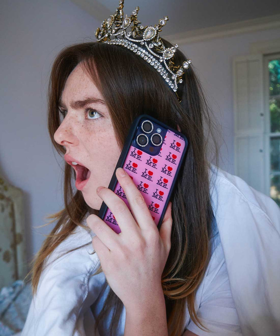 I Heart Me | Pink iPhone Case