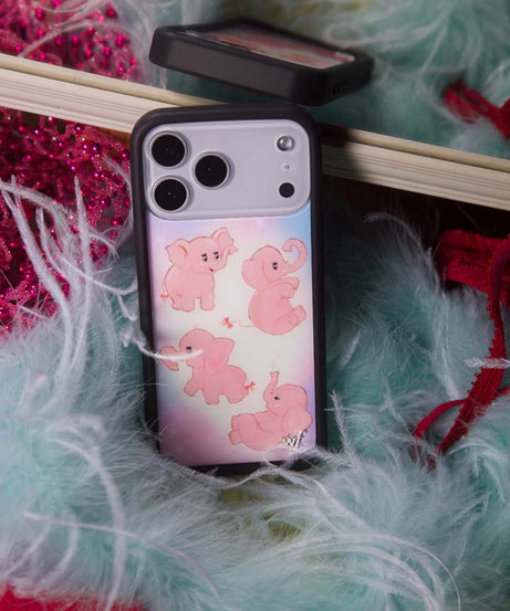 Pink Elephants iPhone Case
