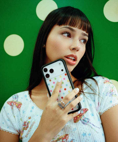Confetti Polka Dots iPhone Case