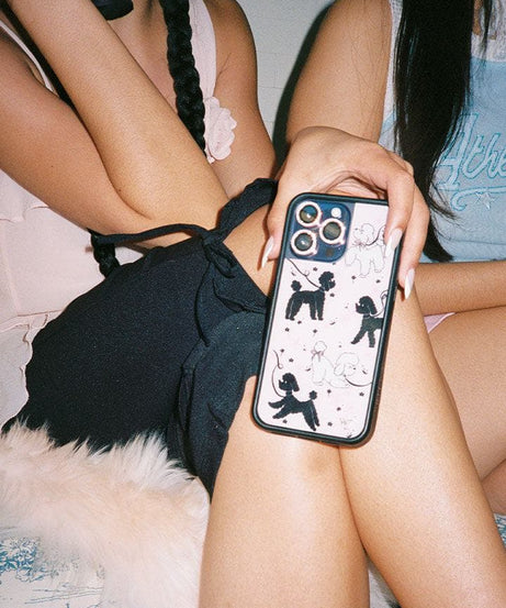 Poodle Doodles iPhone Case