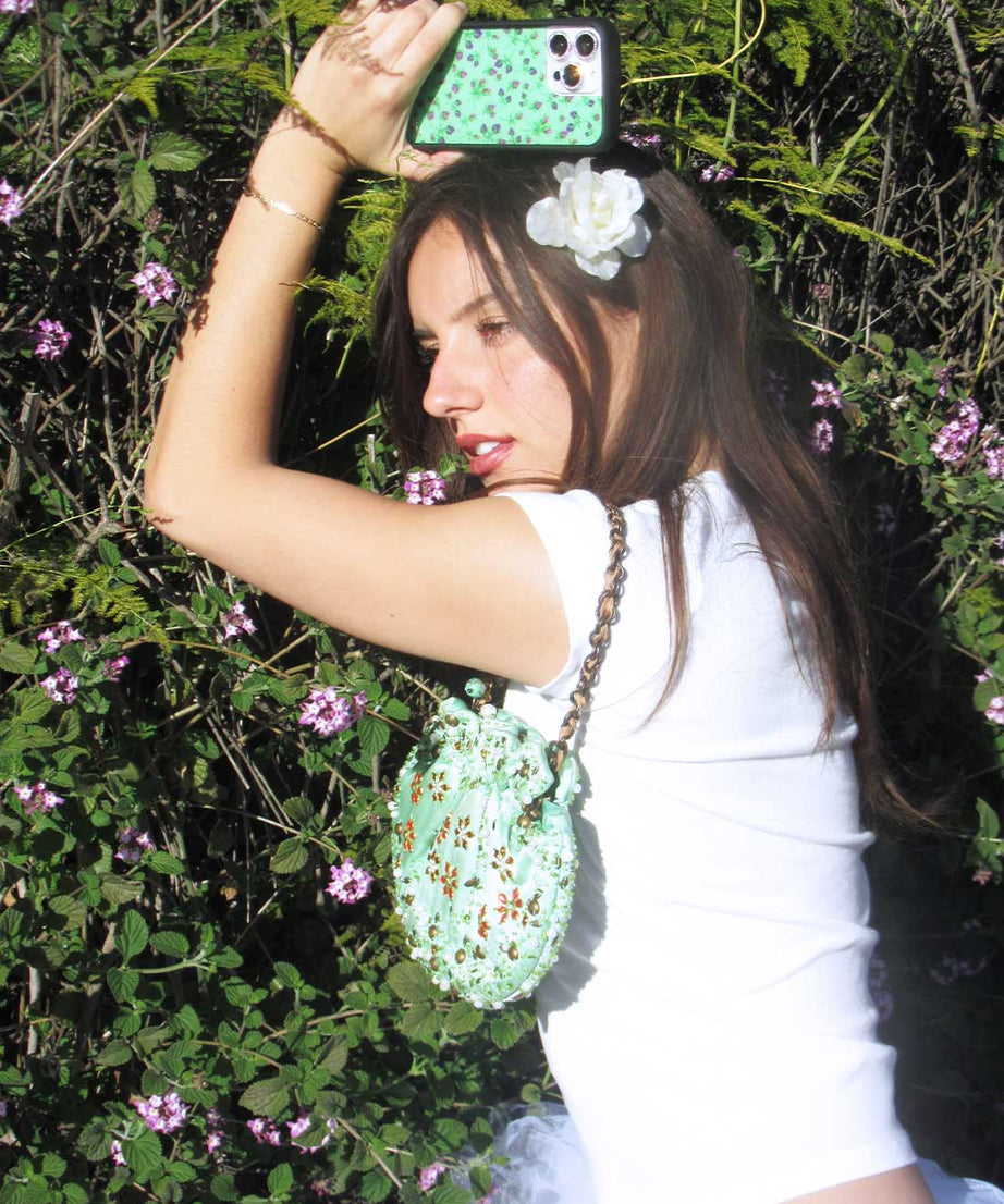 Posie Rosie | Purple iPhone Case
