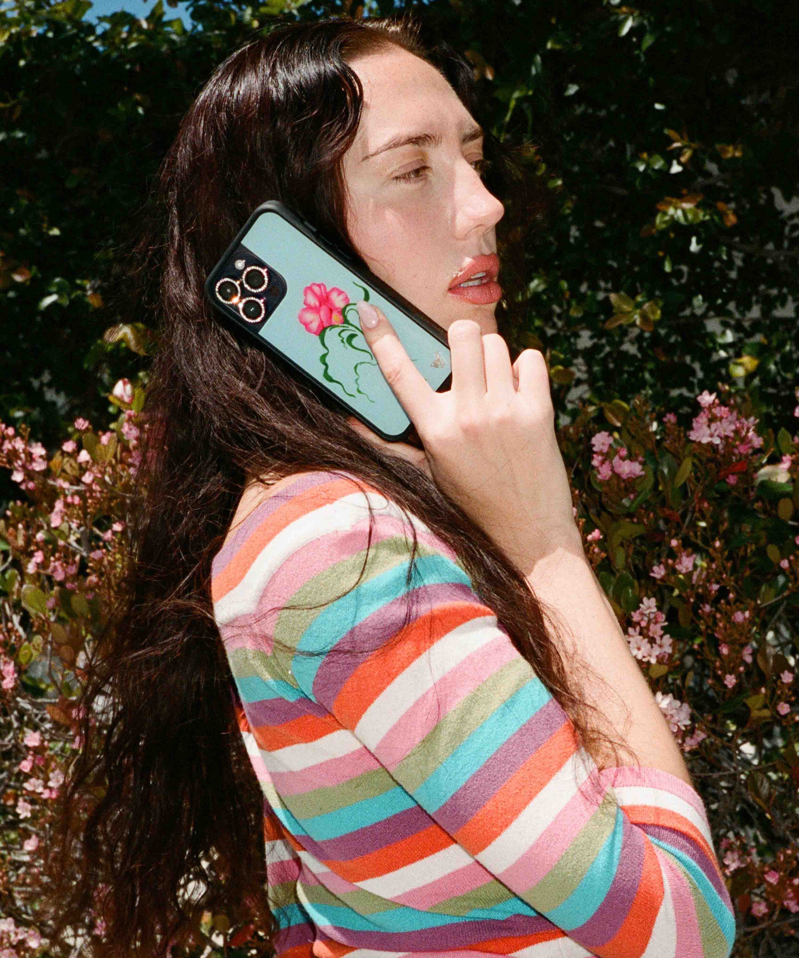 Dancing Flower iPhone Case