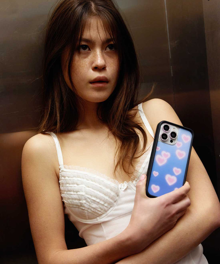 Dreamy Hearts iPhone Case