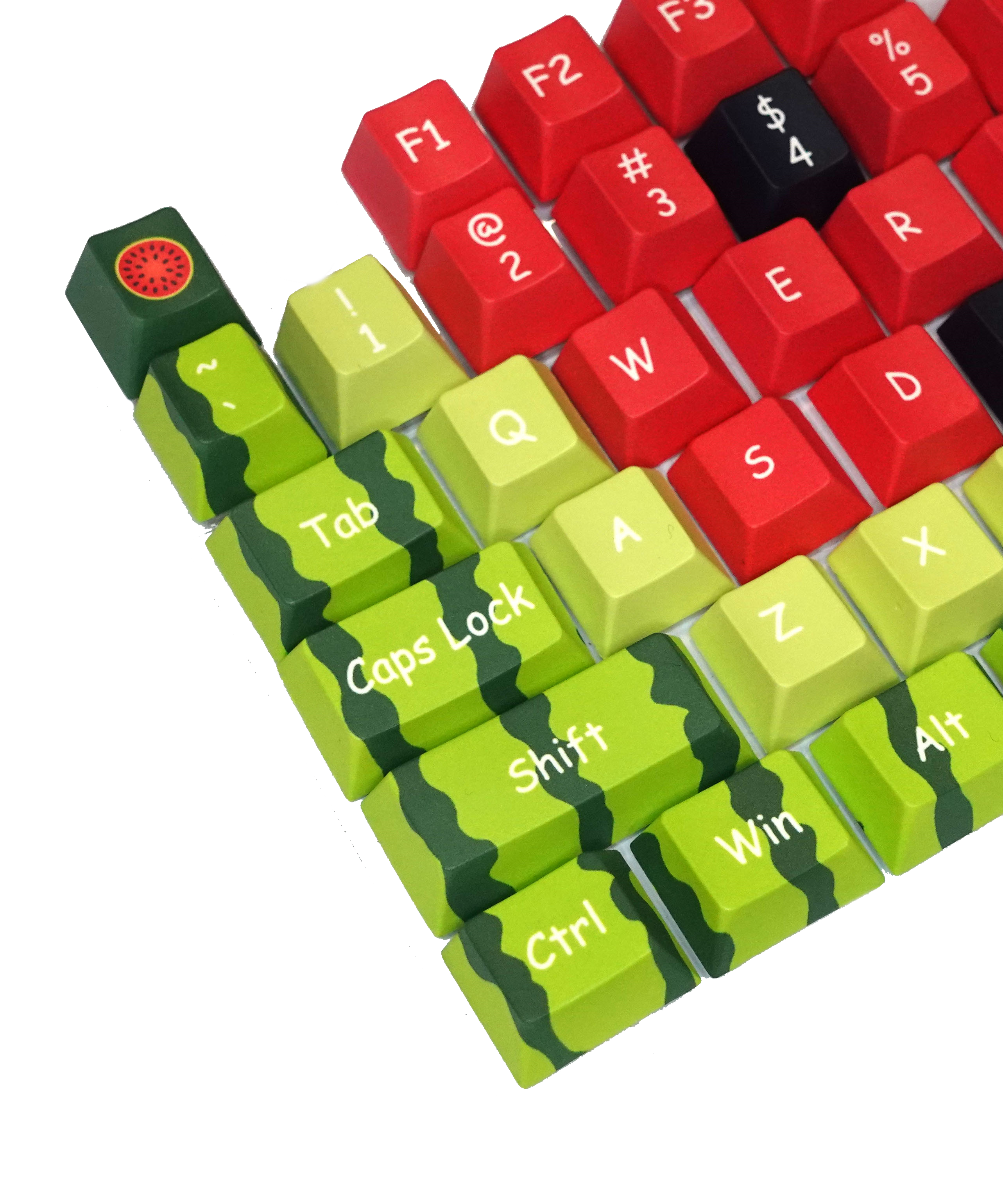 Watermelon Keycaps Set | Cute Fruits Keycap Sets Keyboard