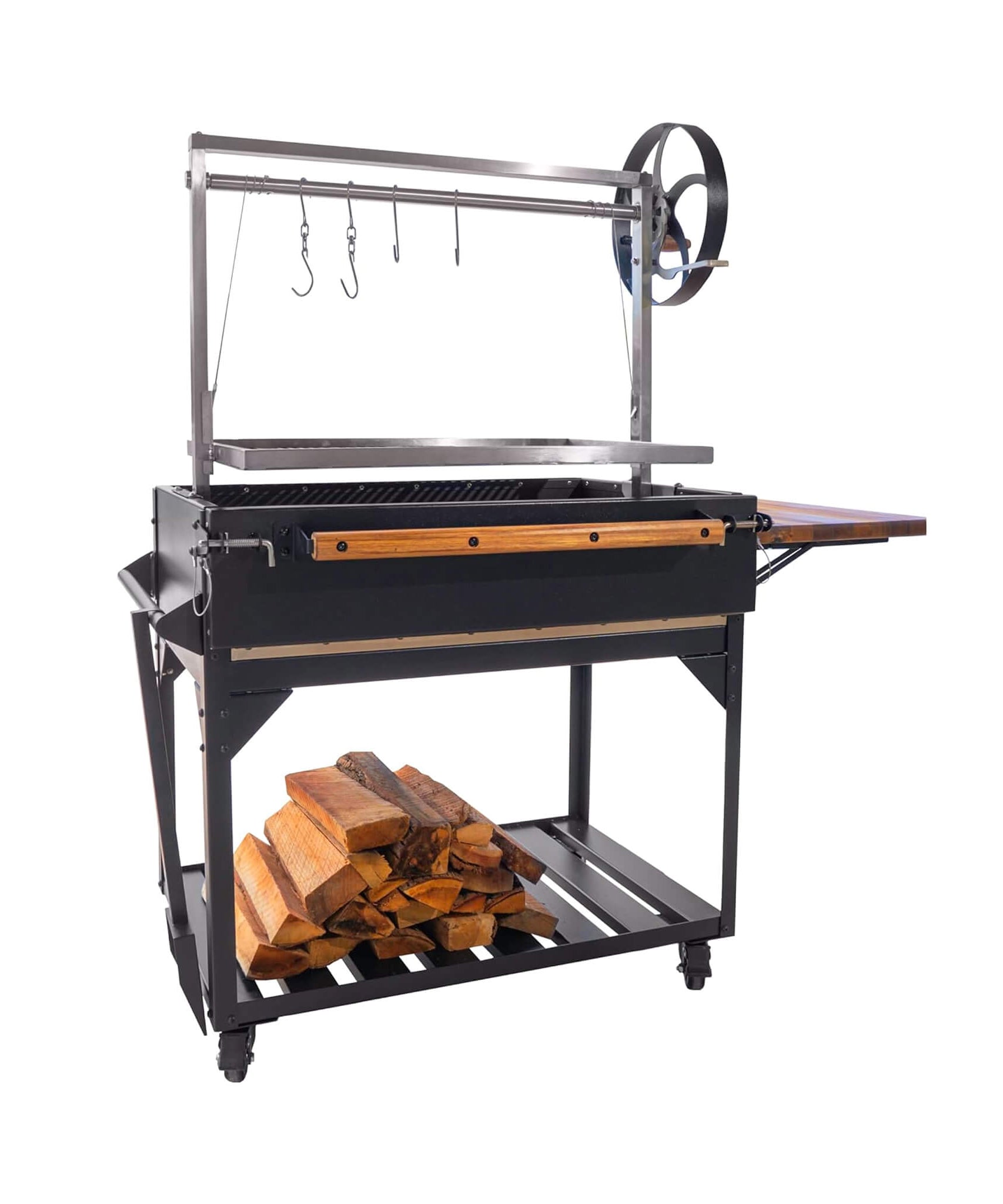[04X02FT] Heavy-Duty Argentine Santa Maria Heritage Wood Fire And Charcoal BBQ Grill (SAK81735)