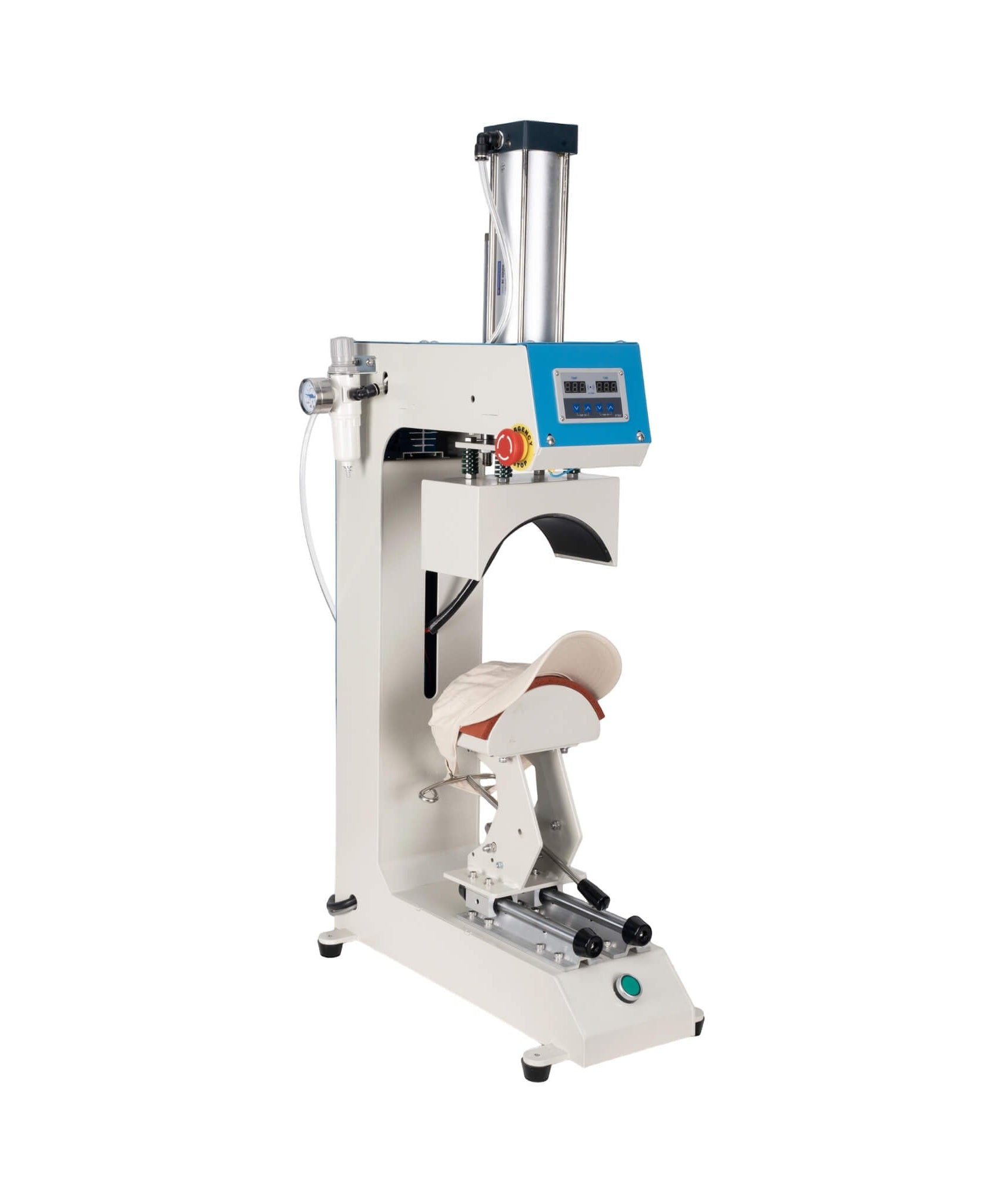[04X09-Inch] Portable Pneumatic Single-Station Cap Heat Press (SAK60295)