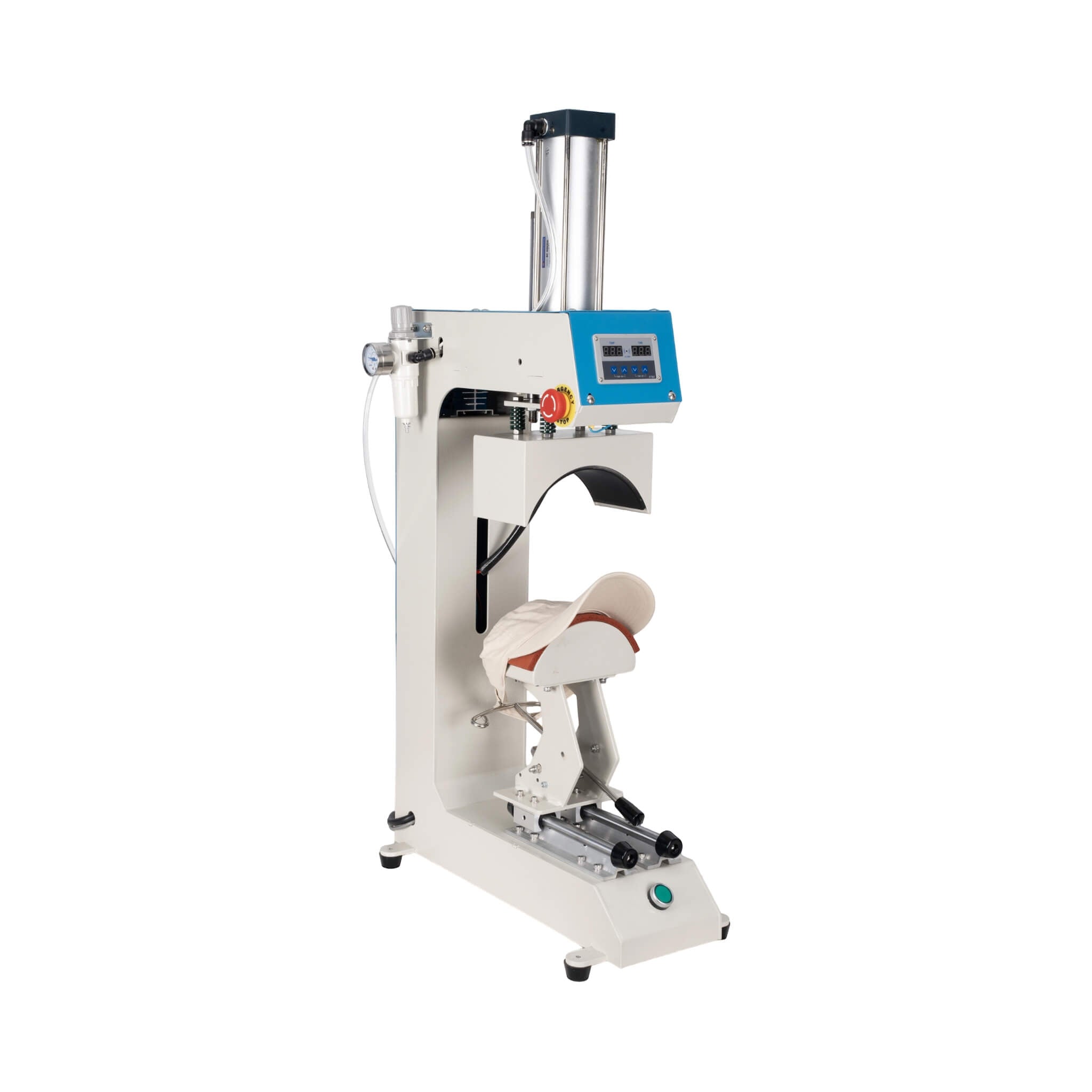 [04X09-Inch] Portable Pneumatic Single-Station Cap Heat Press (SAK60295)
