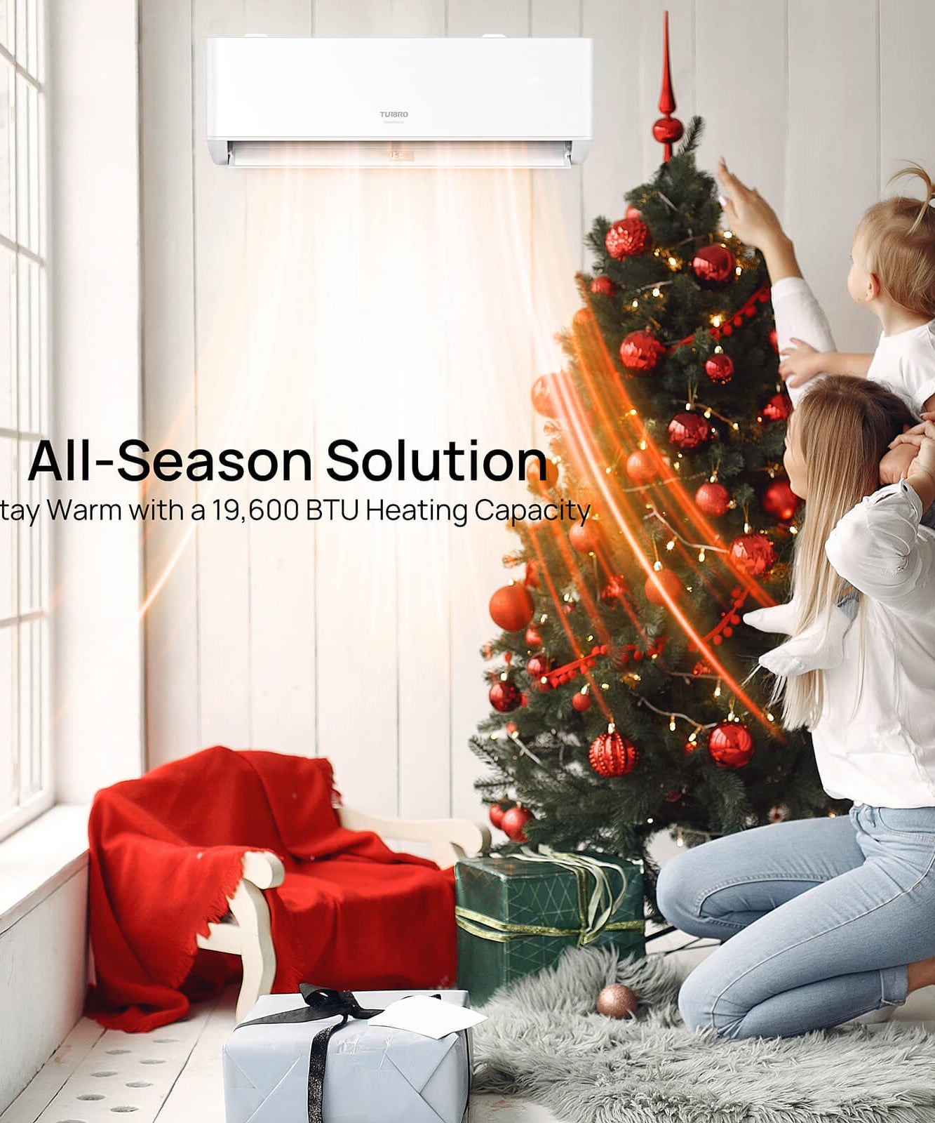 (Open Box) Greenland Multi-zone Mini Split Air Conditioner (R454B)