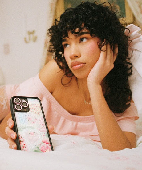 Frilly Floral iPhone Case