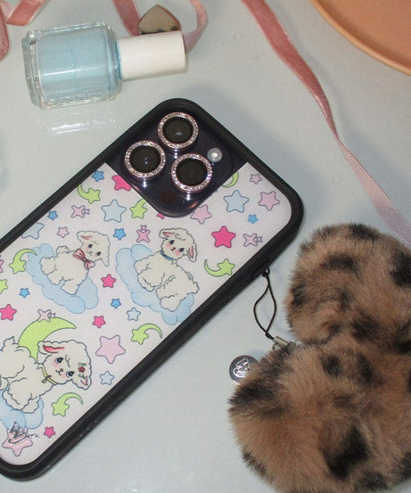 Fuzzy Heart w/ WF Charm | Leopard