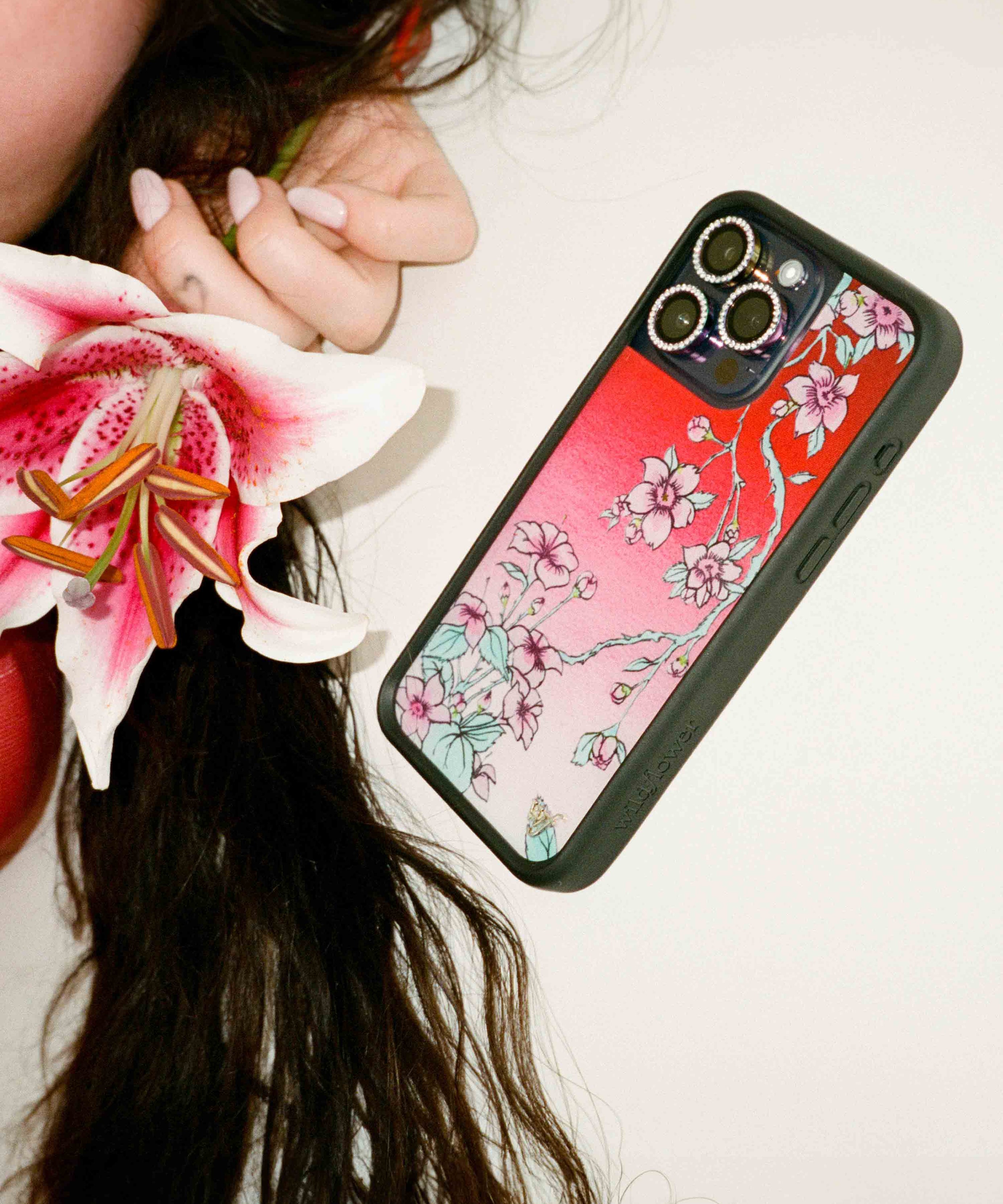 Serena Floral iPhone Case