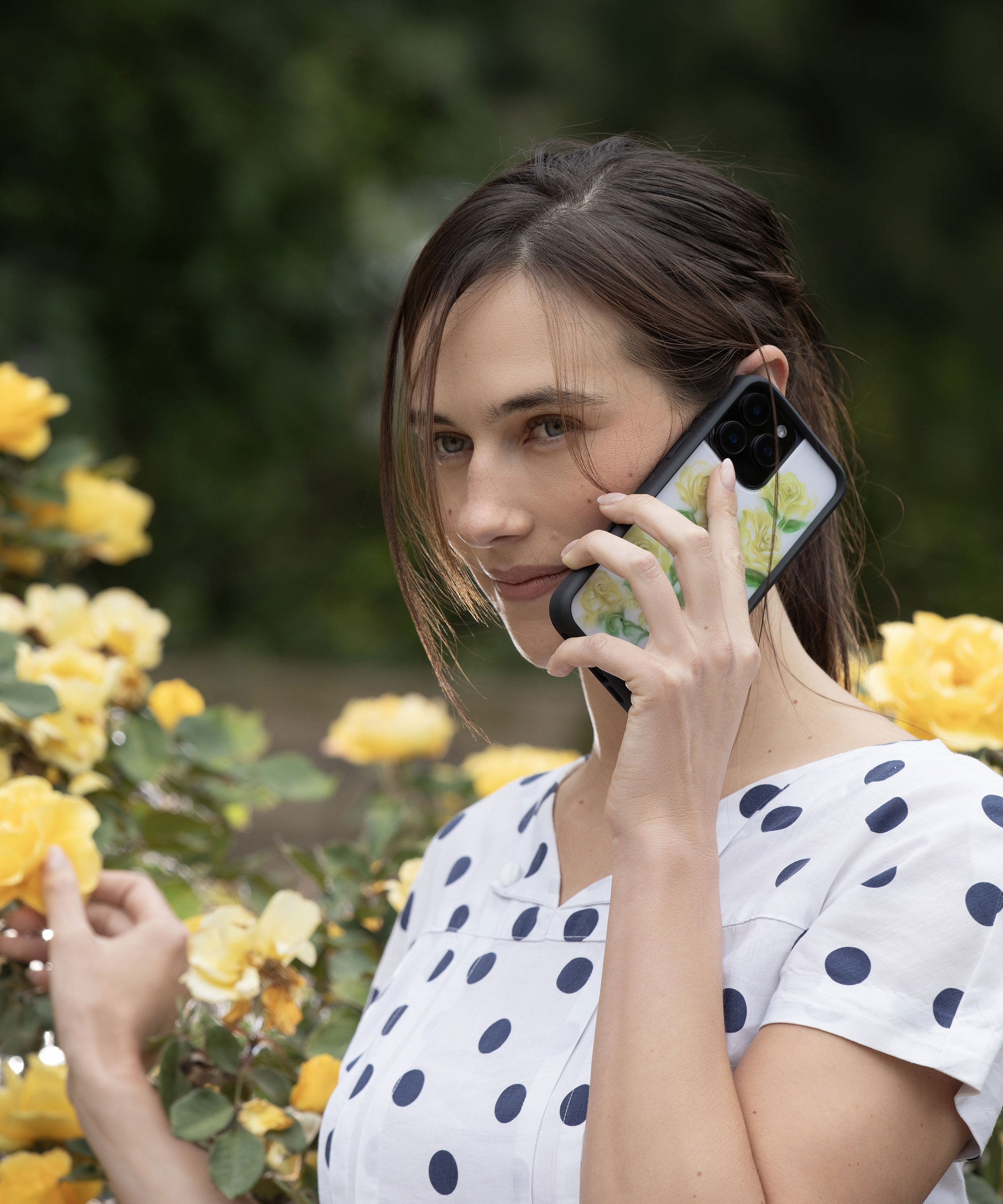Yellow Roses iPhone Case