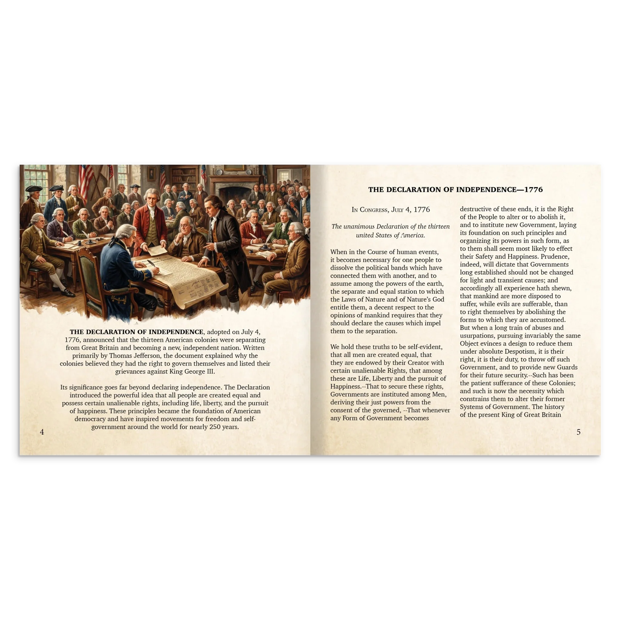 Die Verfassung und die Gründungsdokumente: Das Buch zum 250. Jahrestag Amerikas