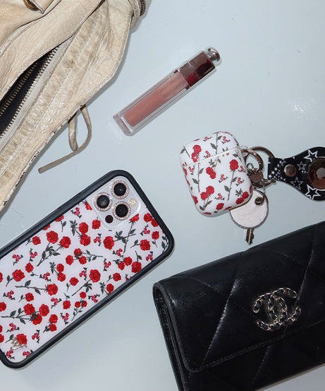 Red Roses AirPods