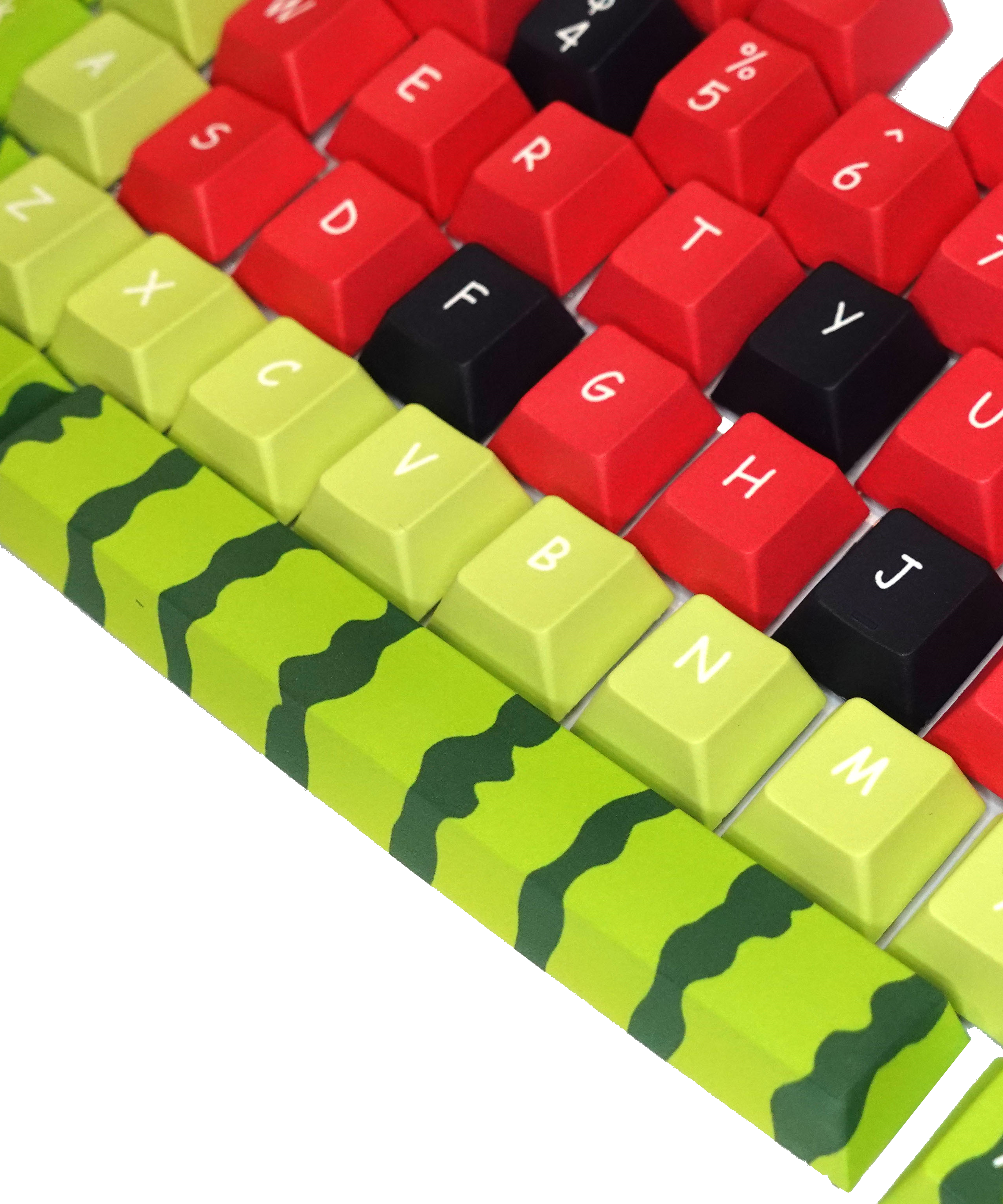 Watermelon Keycaps Set | Cute Fruits Keycap Sets Keyboard