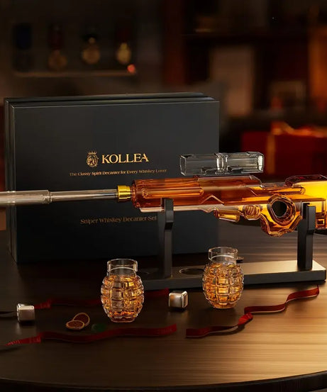 Sniper Whiskey Decanter Set