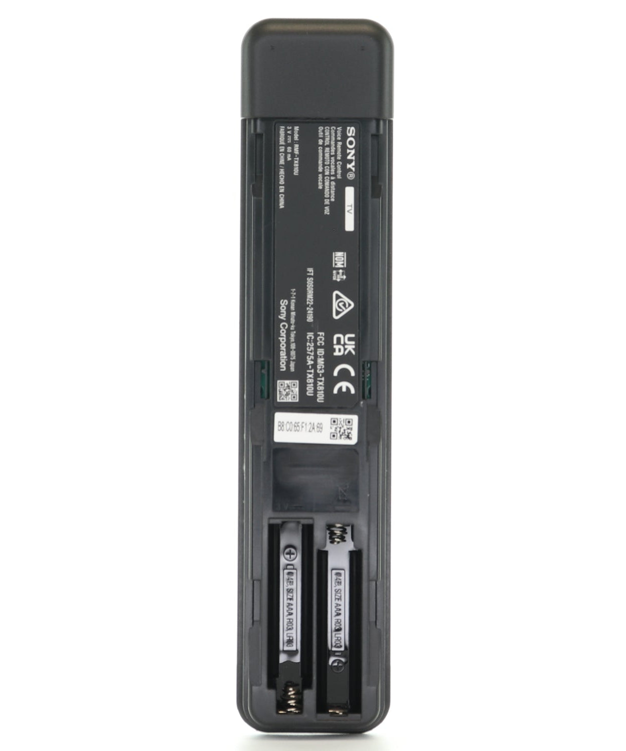 Sony OEM RMF-TX810U TV Remote Control | VOICE | BRAVIA XR | MASTER Series | OLED | 4K Ultra HD | (HDR) | Smart TV (Google TV) - 1-016-940-22