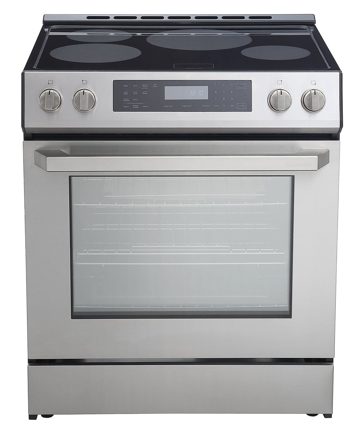 Rangaire 30" Induktionsherd Selbstreinigender Heißluft-Umluftbackofen Zum Einschieben Edelstahl RRI303GS