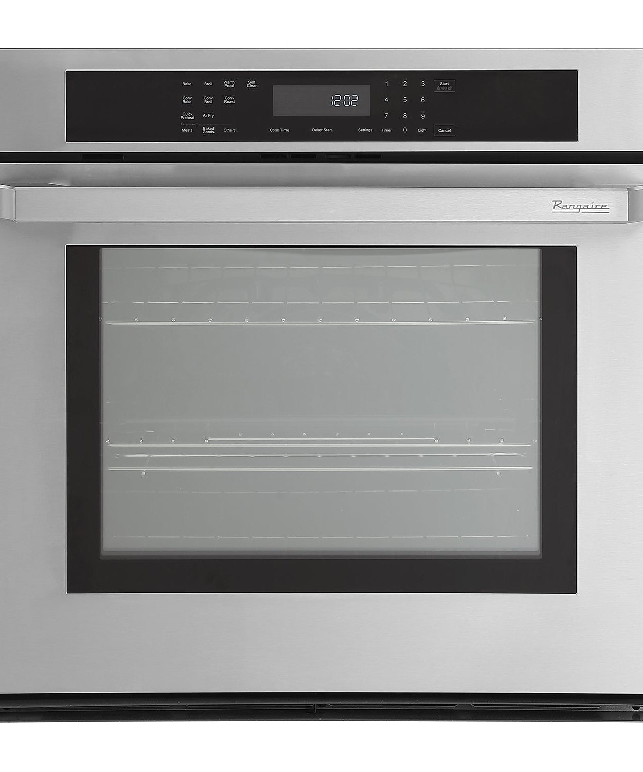 Rangaire 30" Single Electric Wall Oven Self-cleaning Air Fry True Convection Stainless Steel RWOS301GS