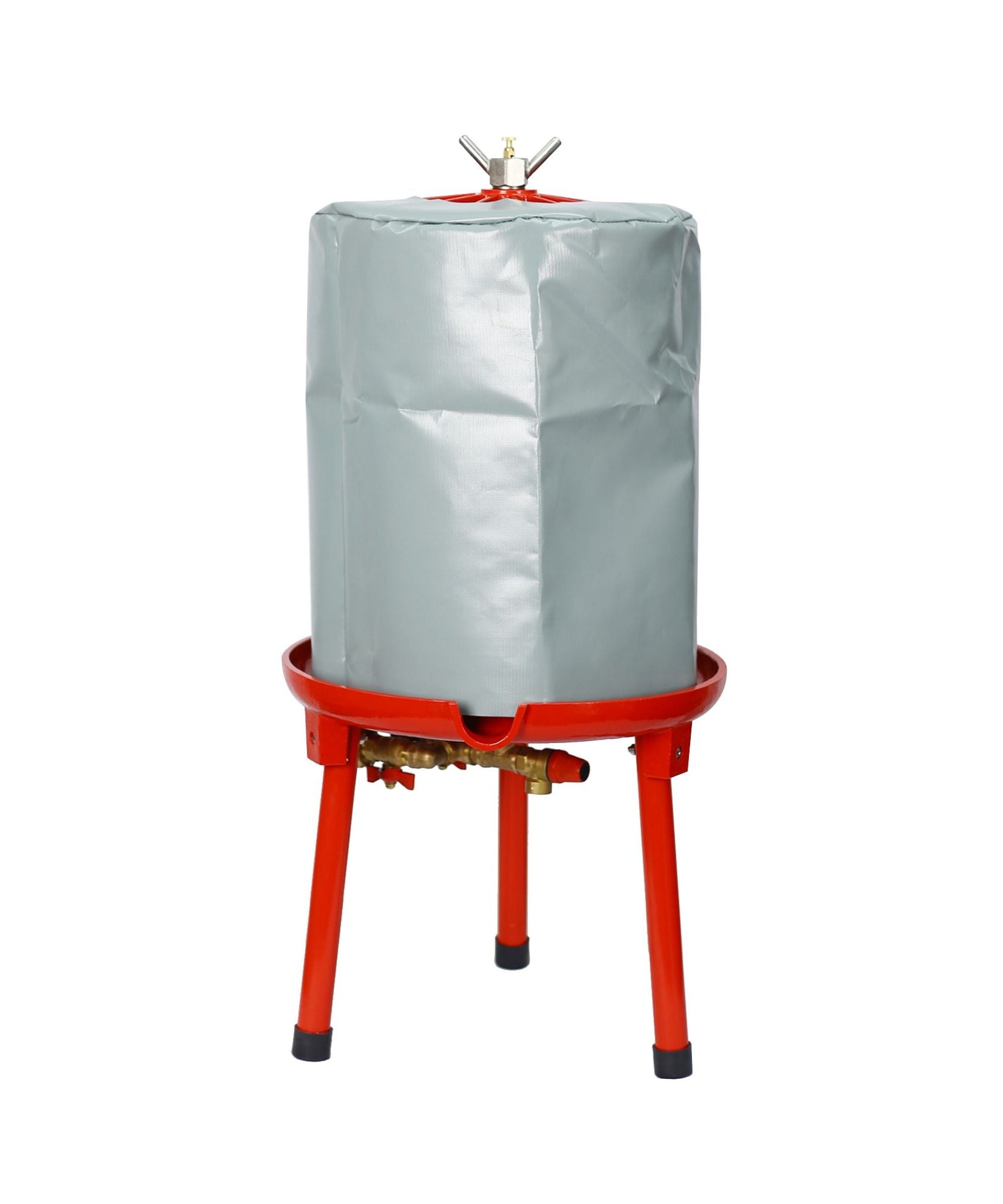 10-Gal Stainless Steel Hydraulic Fruit Wine Apple Press (SAK85622)