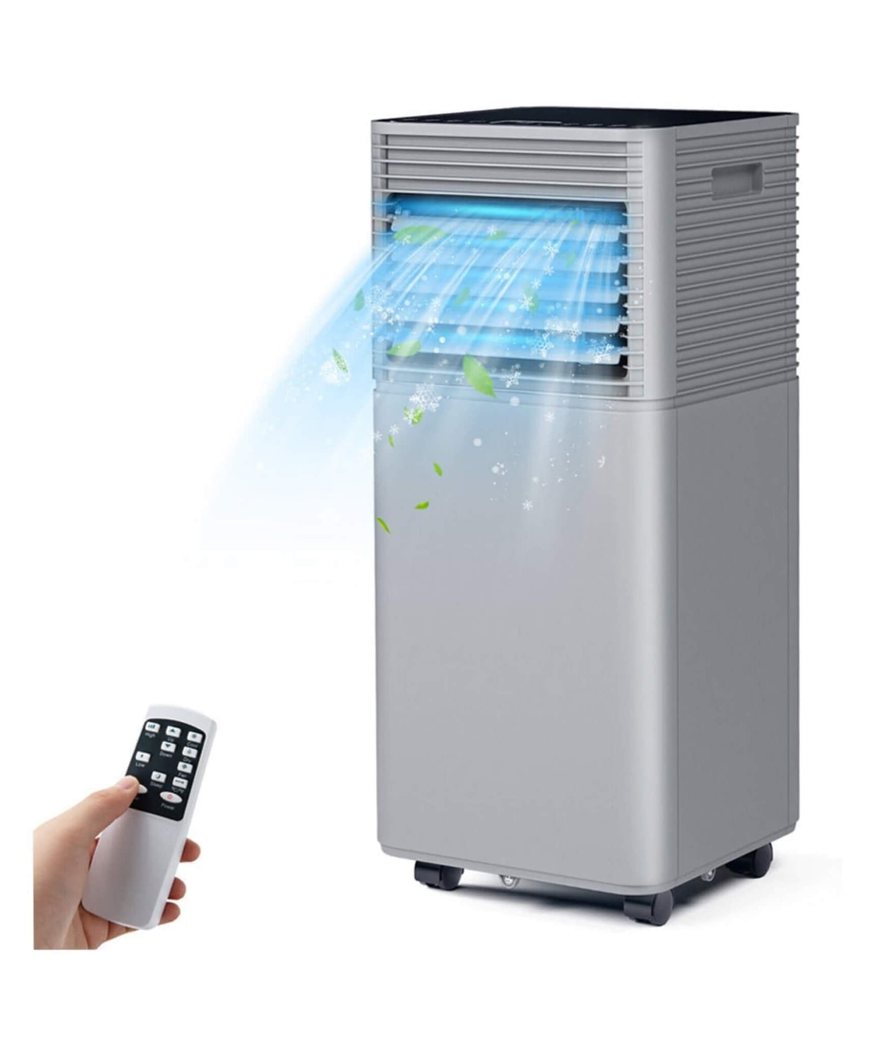 10K BTU Portable Room Air Conditioner Unit With Dehumidifier And Fan Mode (SAK30782)