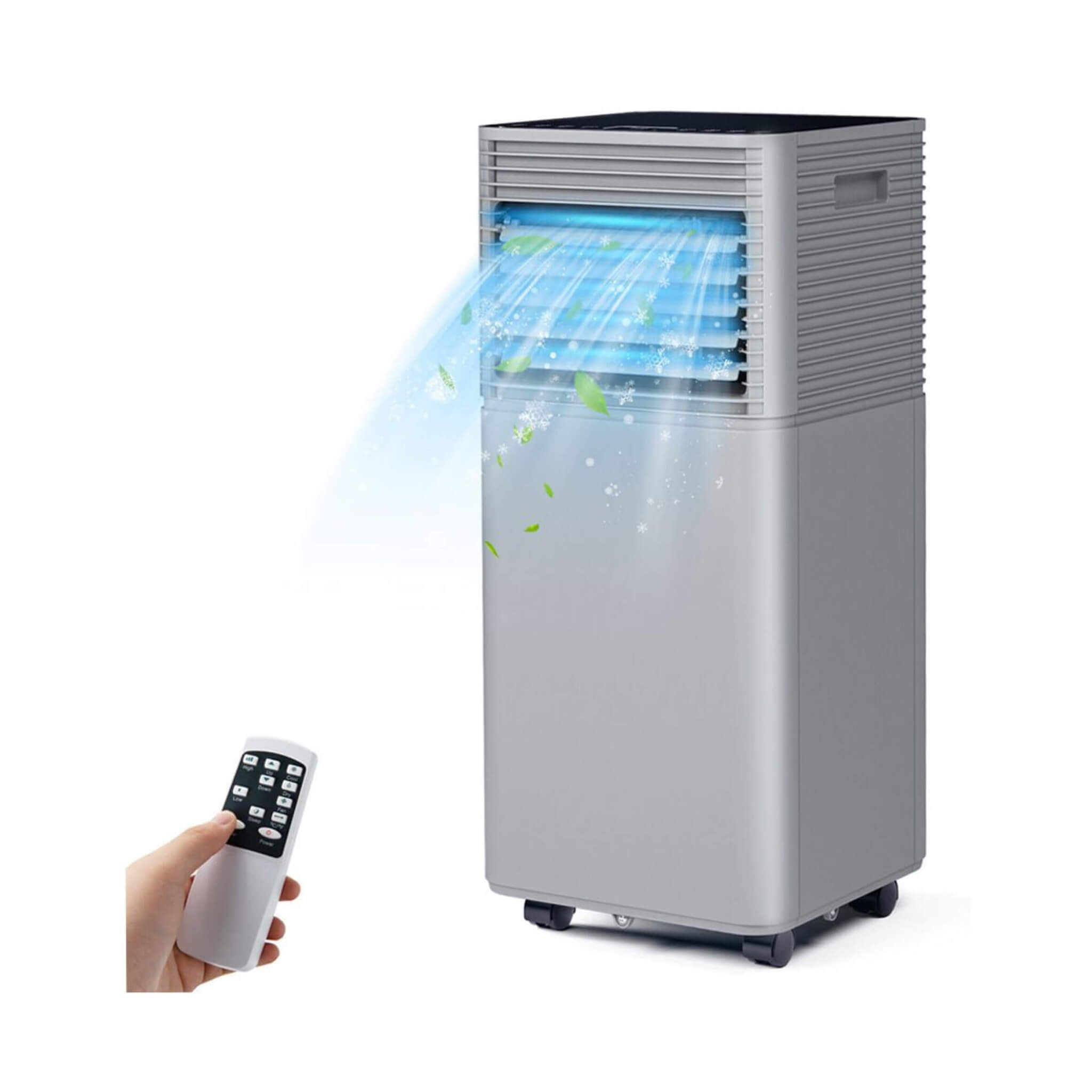 10K BTU Portable Room Air Conditioner Unit With Dehumidifier And Fan Mode (SAK30782)