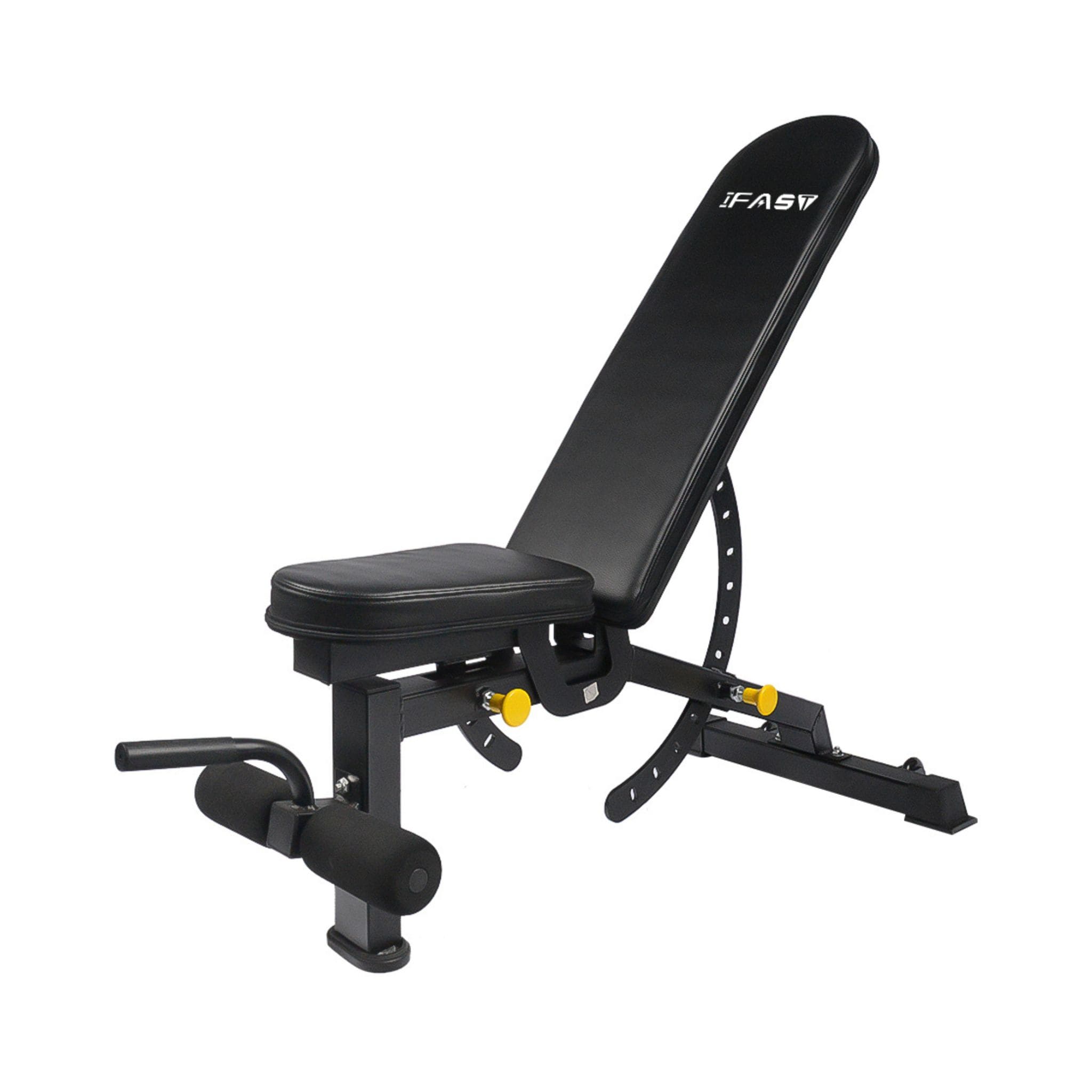 Rovix 1000LBS Multi-Functional Barbell Rack Squat Power Cage With Weight Bench (SAK35822)