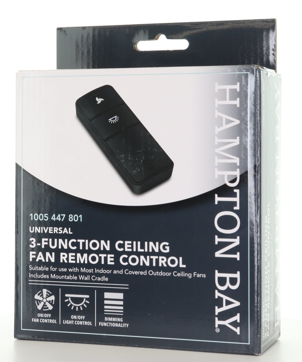 Hampton Bay Universal Ceiling Fan Kit with Basic On/Off Ceiling Fan Remote Control (Damp Rated)