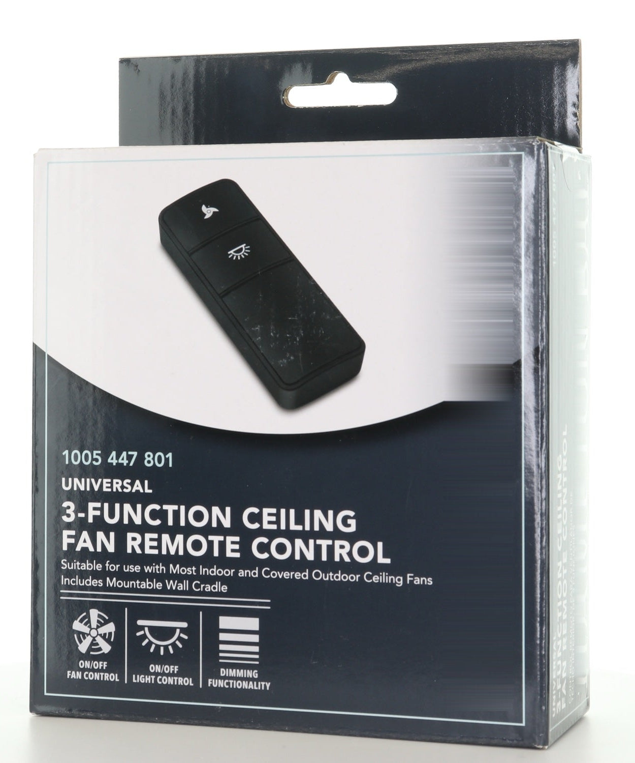 Hampton Bay Universal Ceiling Fan Kit with Basic On/Off Ceiling Fan Remote Control (Damp Rated)