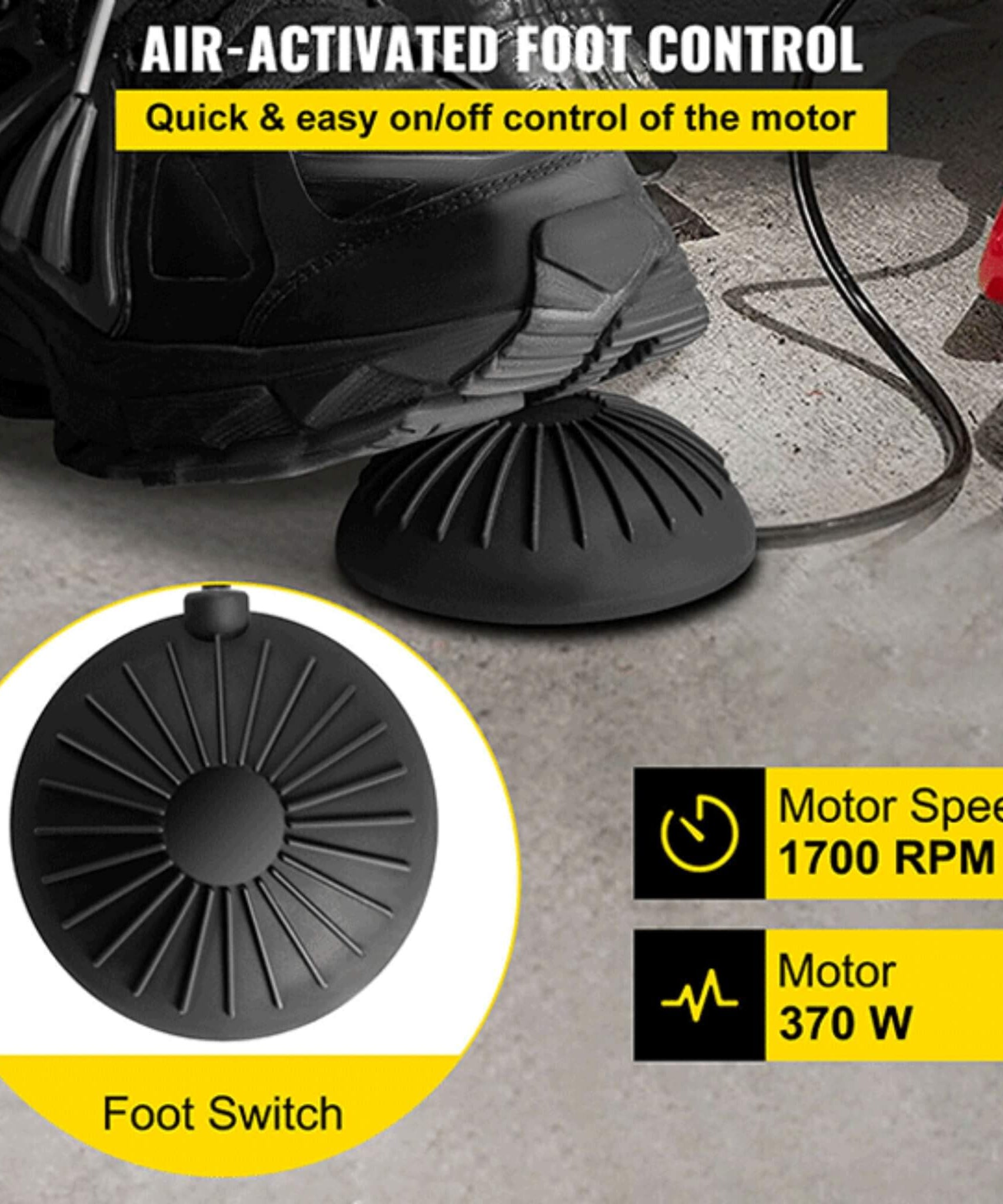 [100FTX3/8"] Electric Sewer Drain Cleaner Snake Clog Machine W/ Cutter (SAK53785)
