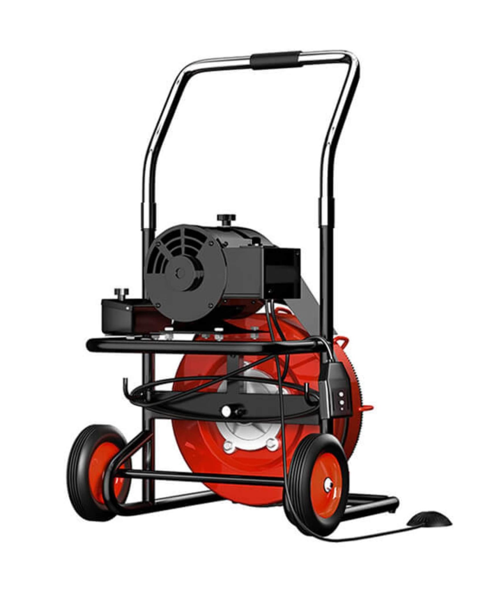 [100FTX3/8"] Electric Sewer Drain Cleaner Snake Clog Machine W/ Cutter (SAK53785)