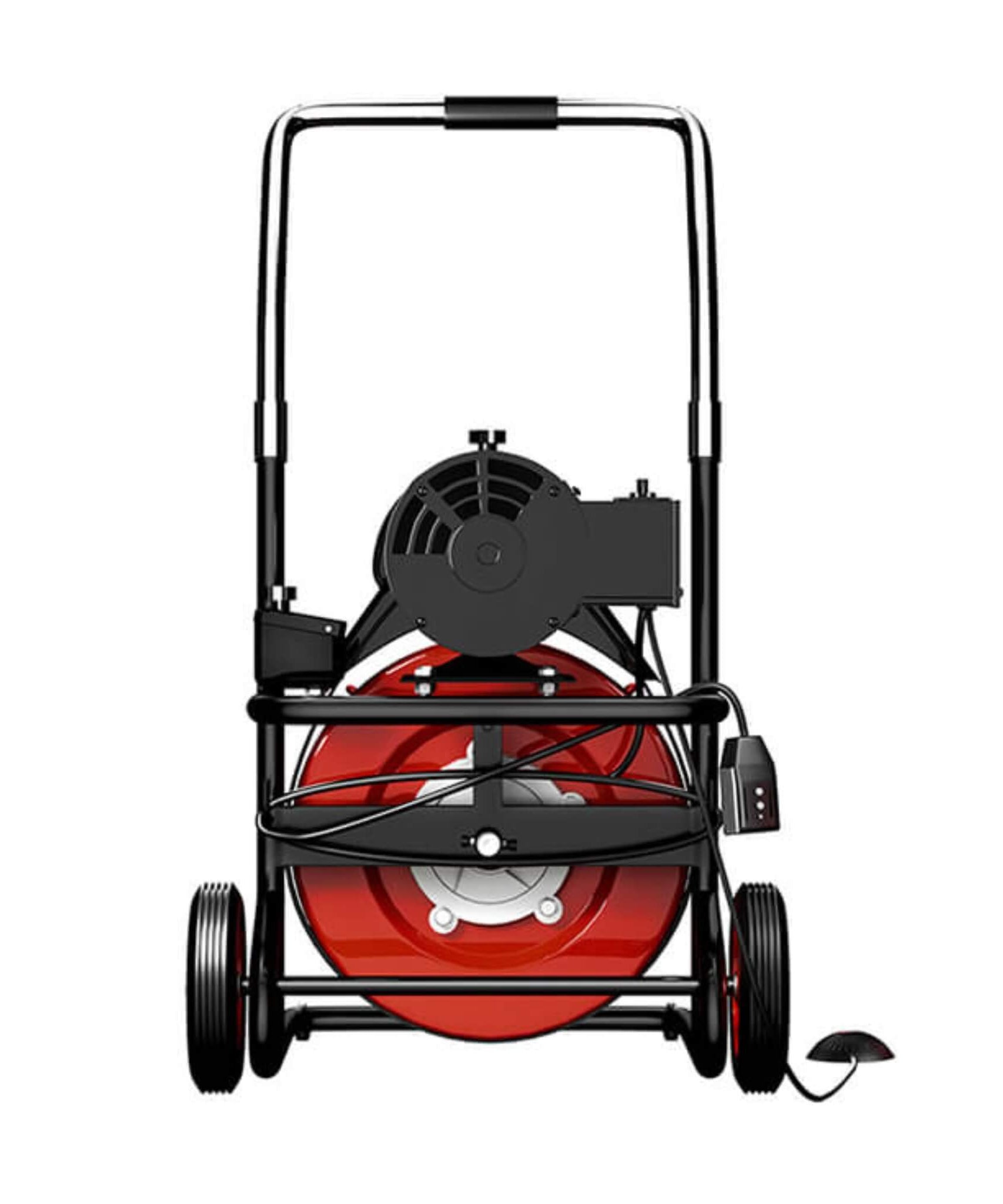 [100FTX3/8"] Electric Sewer Drain Cleaner Snake Clog Machine W/ Cutter (SAK53785)