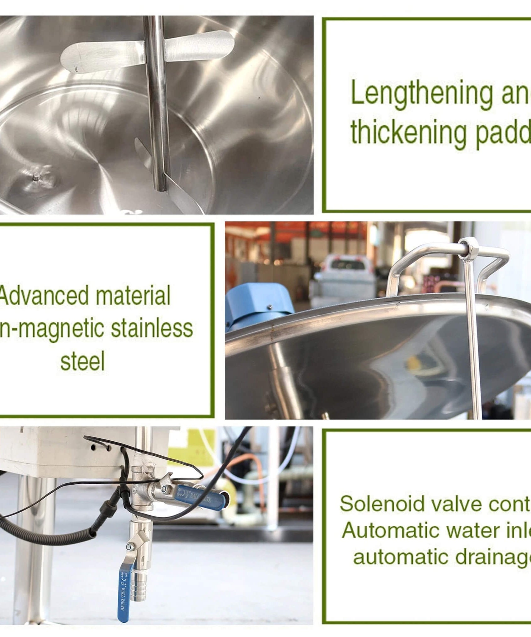 Heavy-Duty 220V Stainless Steel Commercial Milk And Ice Cream Mix Pasteurizer Machine [Without Plug] (SAK81320)