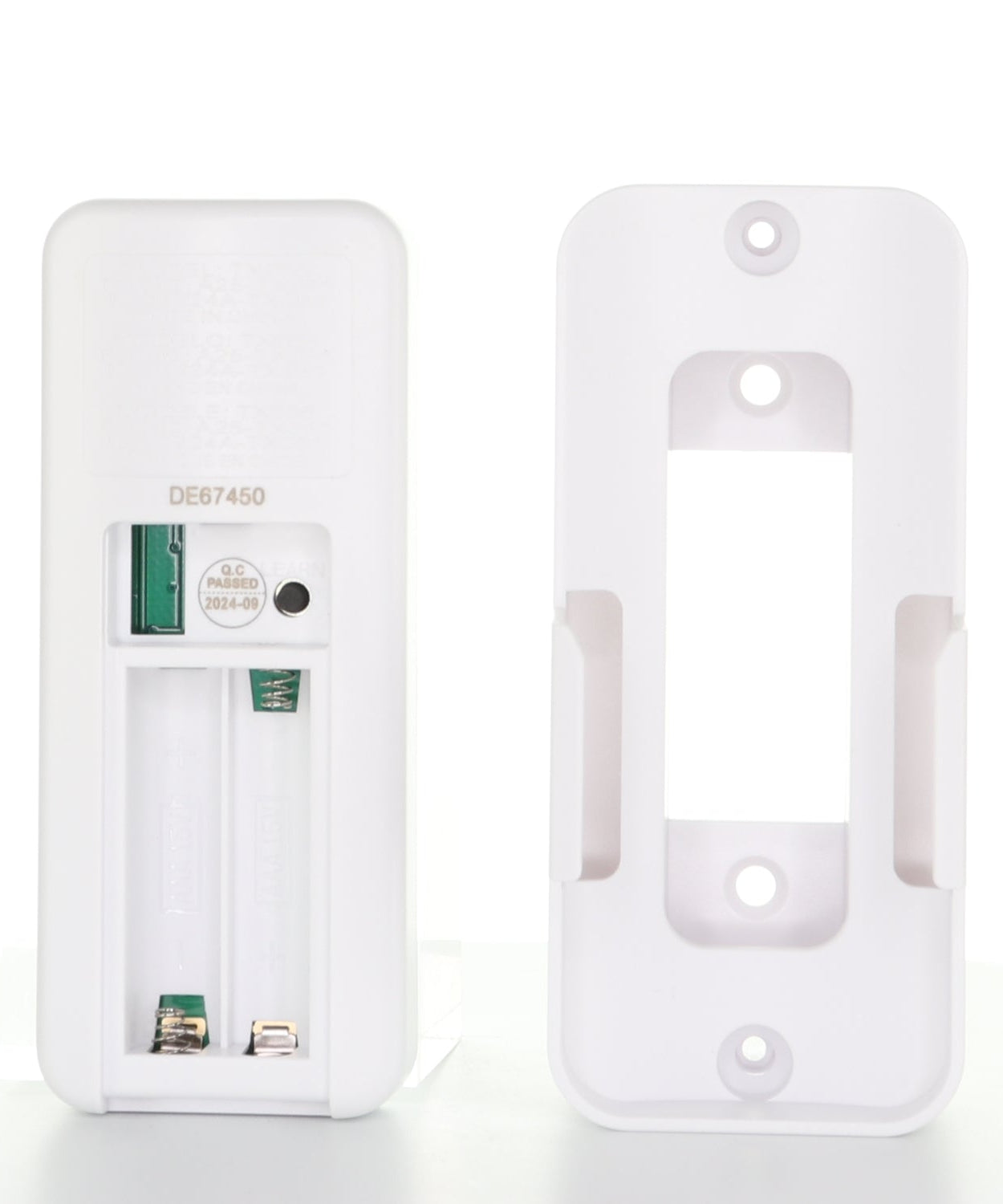 Hampton Bay White Universal 3-speed Damp Rated Ceiling Fan Remote Control with Dimmer