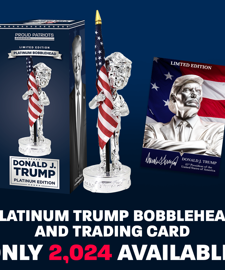 Platinum Trump Bobblehead (Limited Run of 2024 Units)