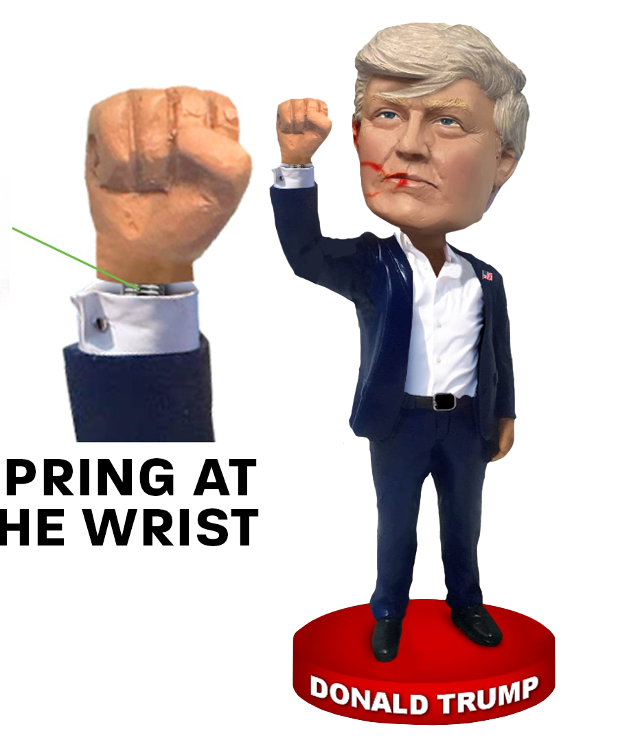 "Keep Fighting" Bobblehead
